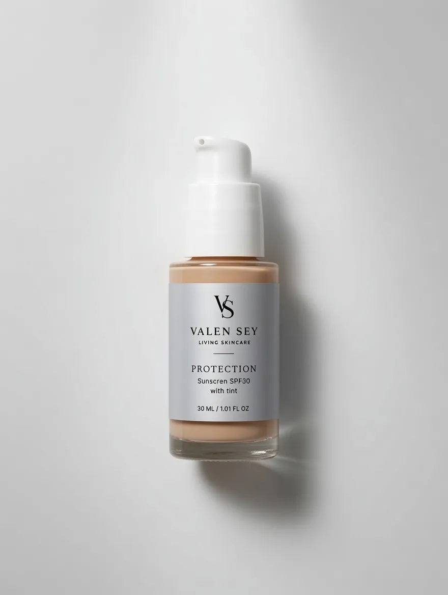 Apsauginis kremas nuo saulės SPF30, su atspalviu