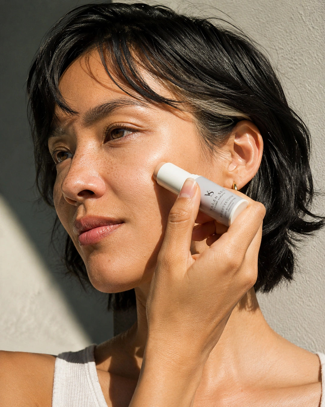 Saules aizsardzība SPF50 sticks, ar toni